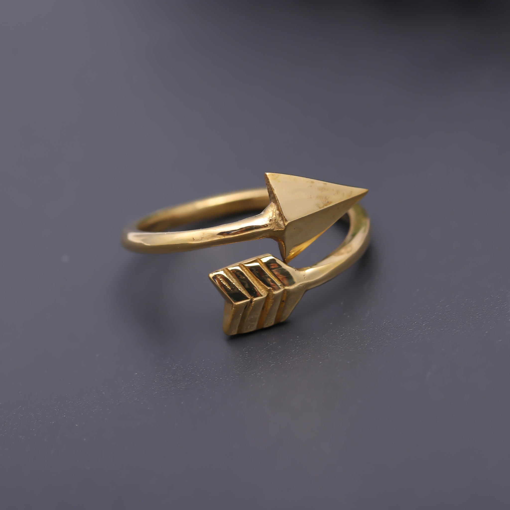 Arrow Brass Ring