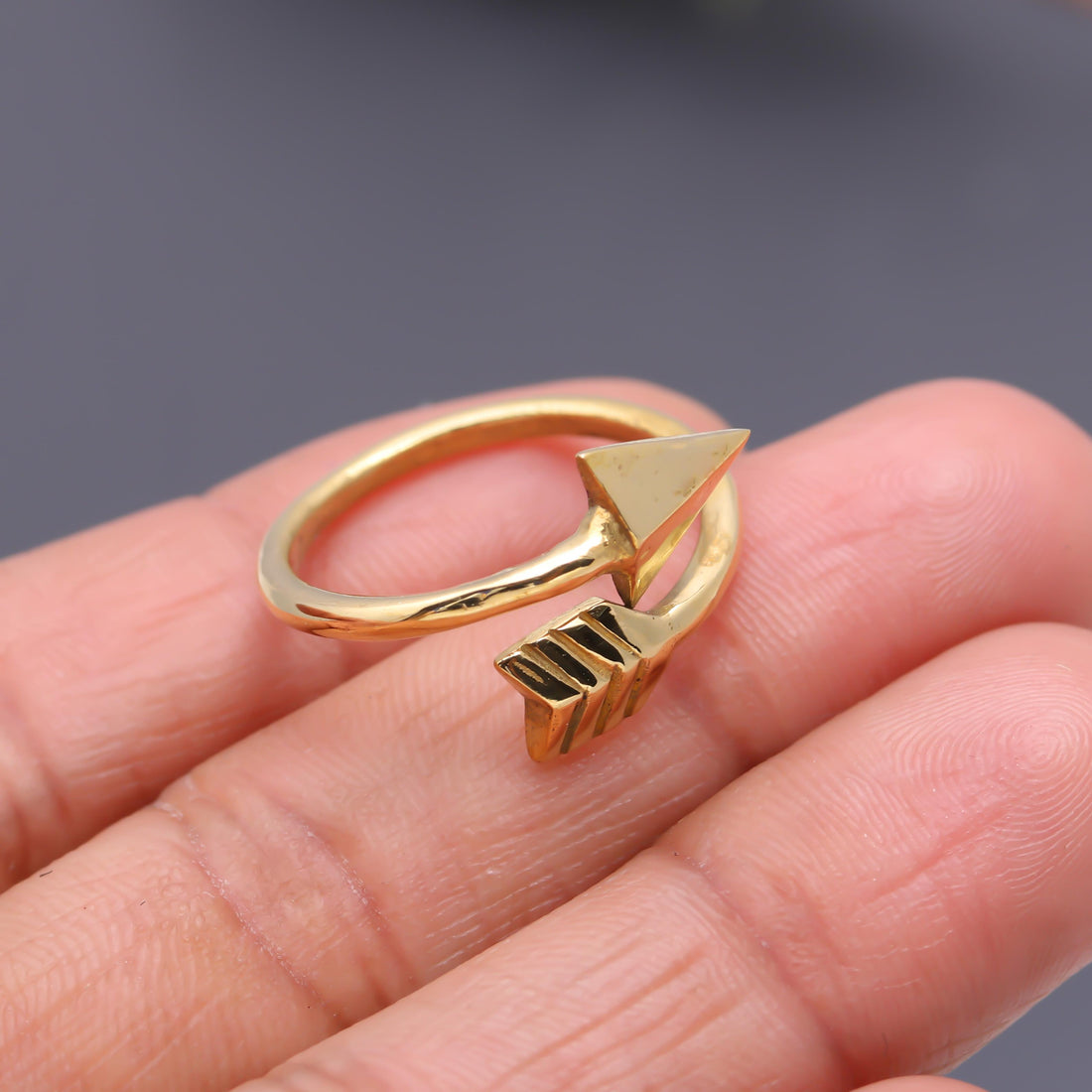 Arrow Brass Ring