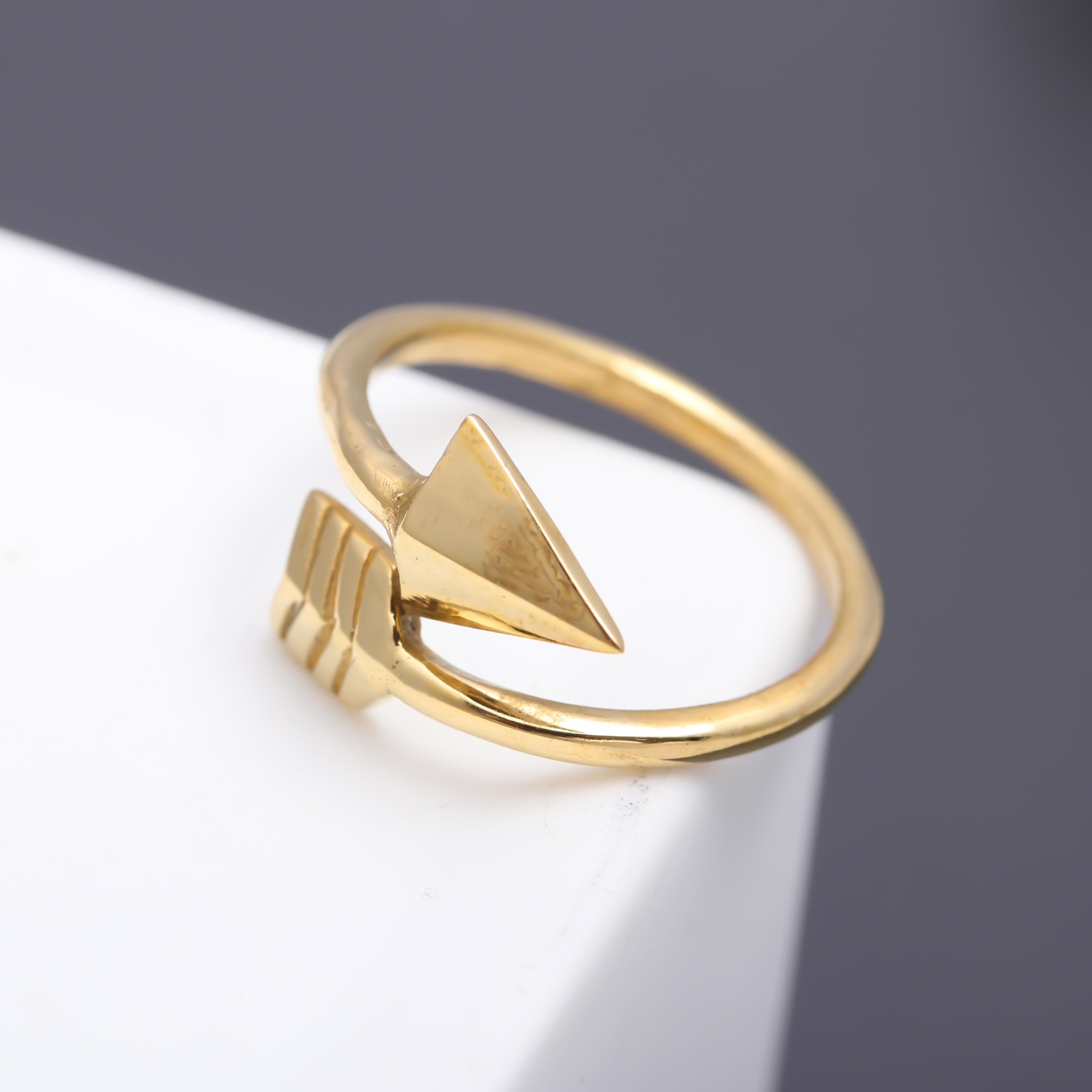 Arrow Brass Ring