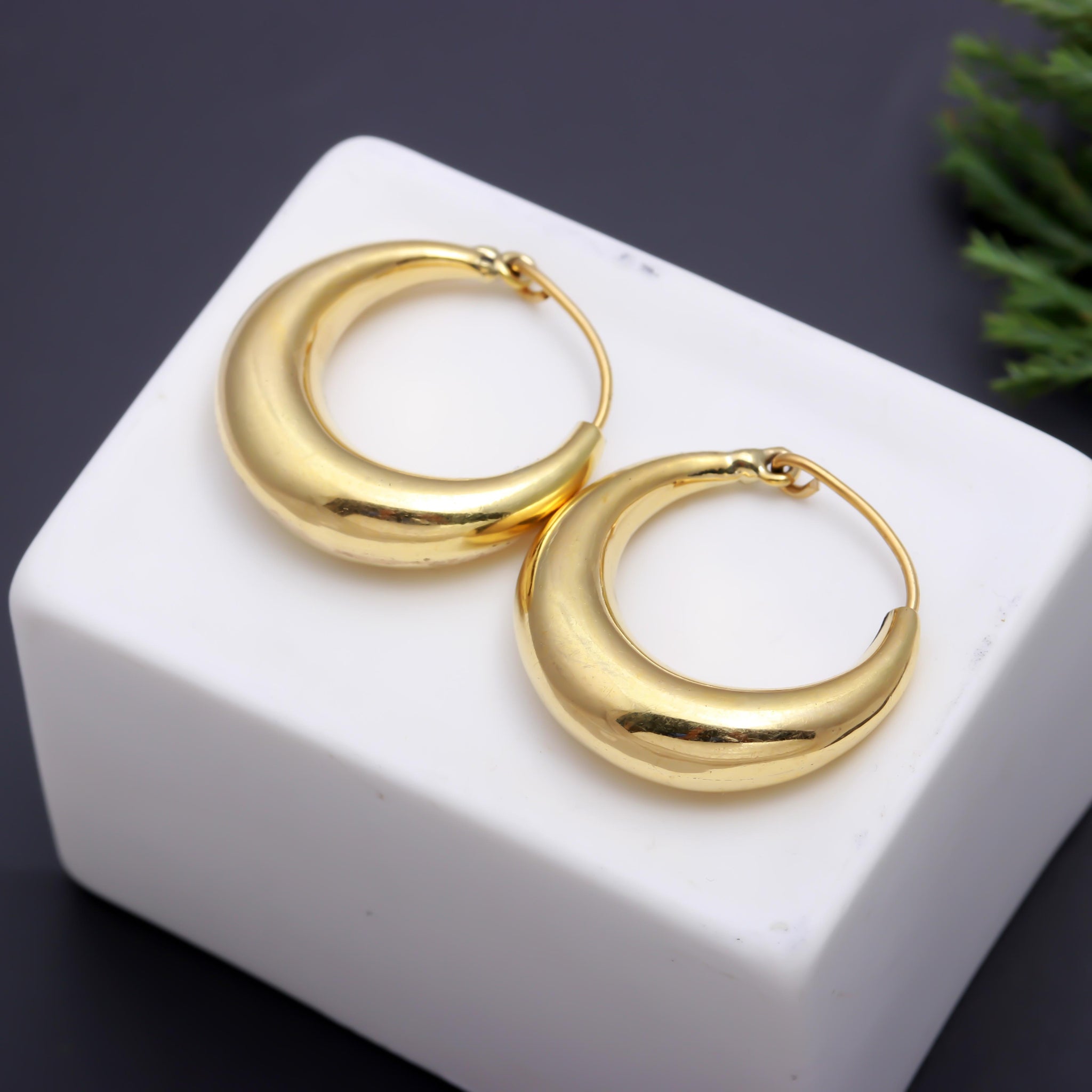 Brass Hoops