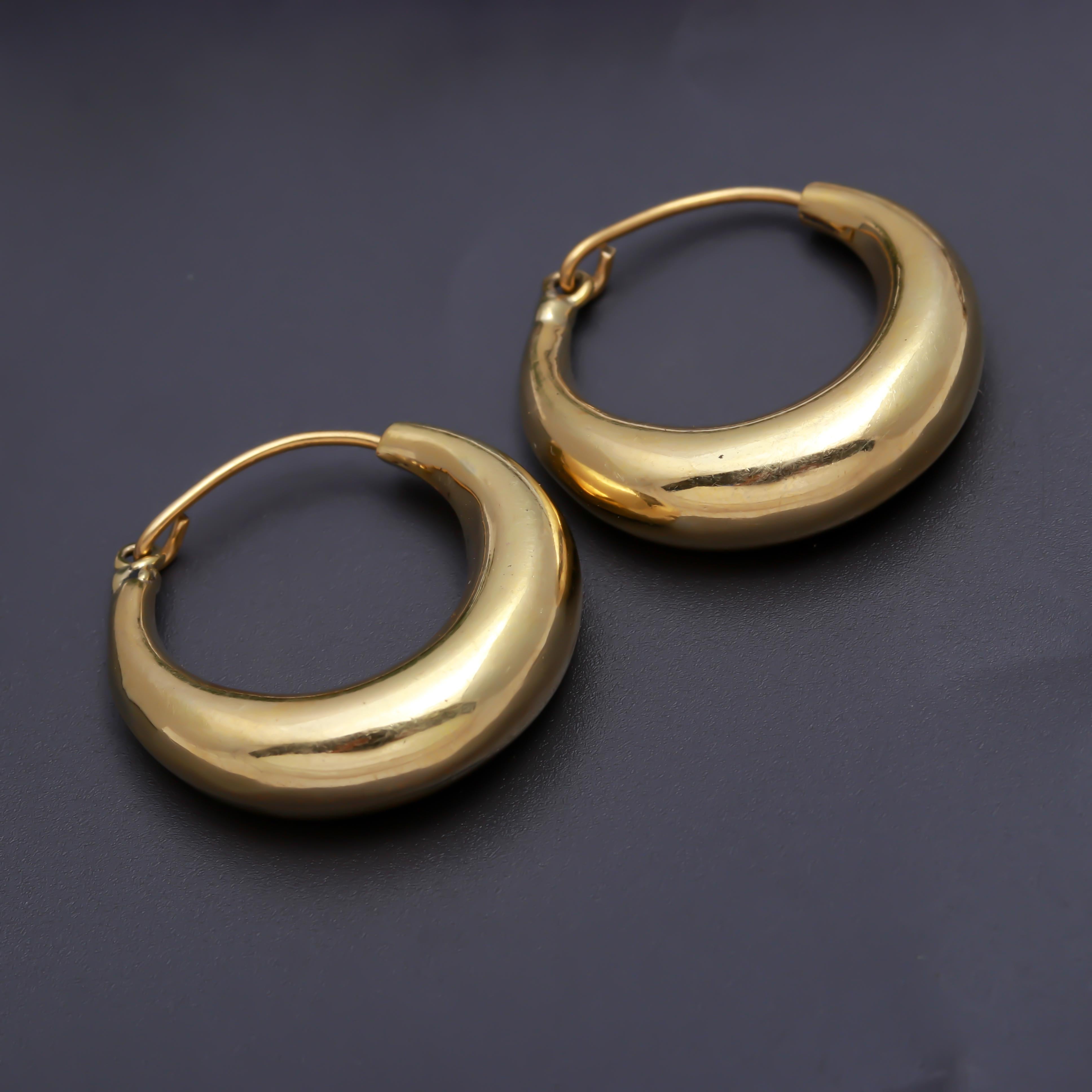 Brass Hoops