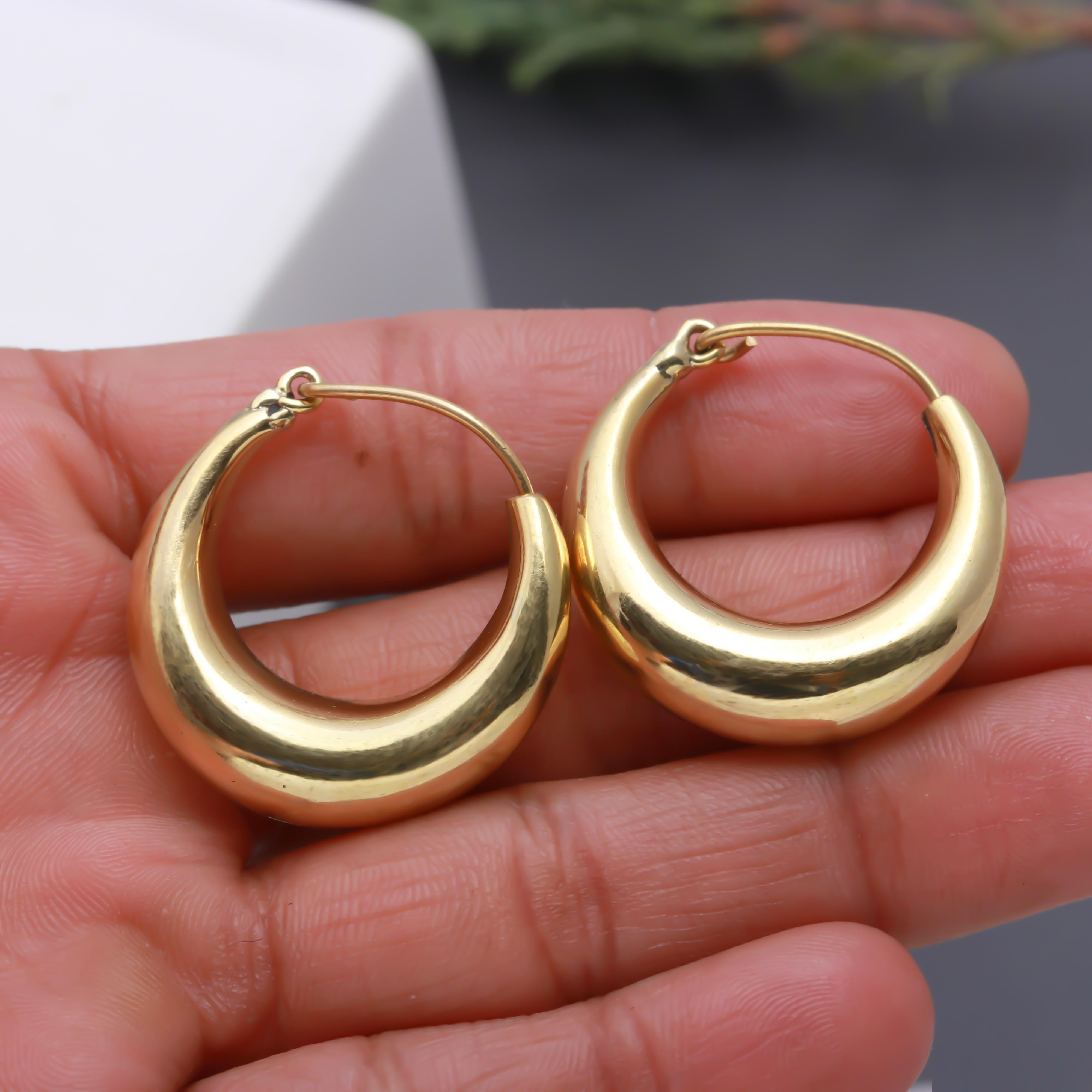 Brass Hoops