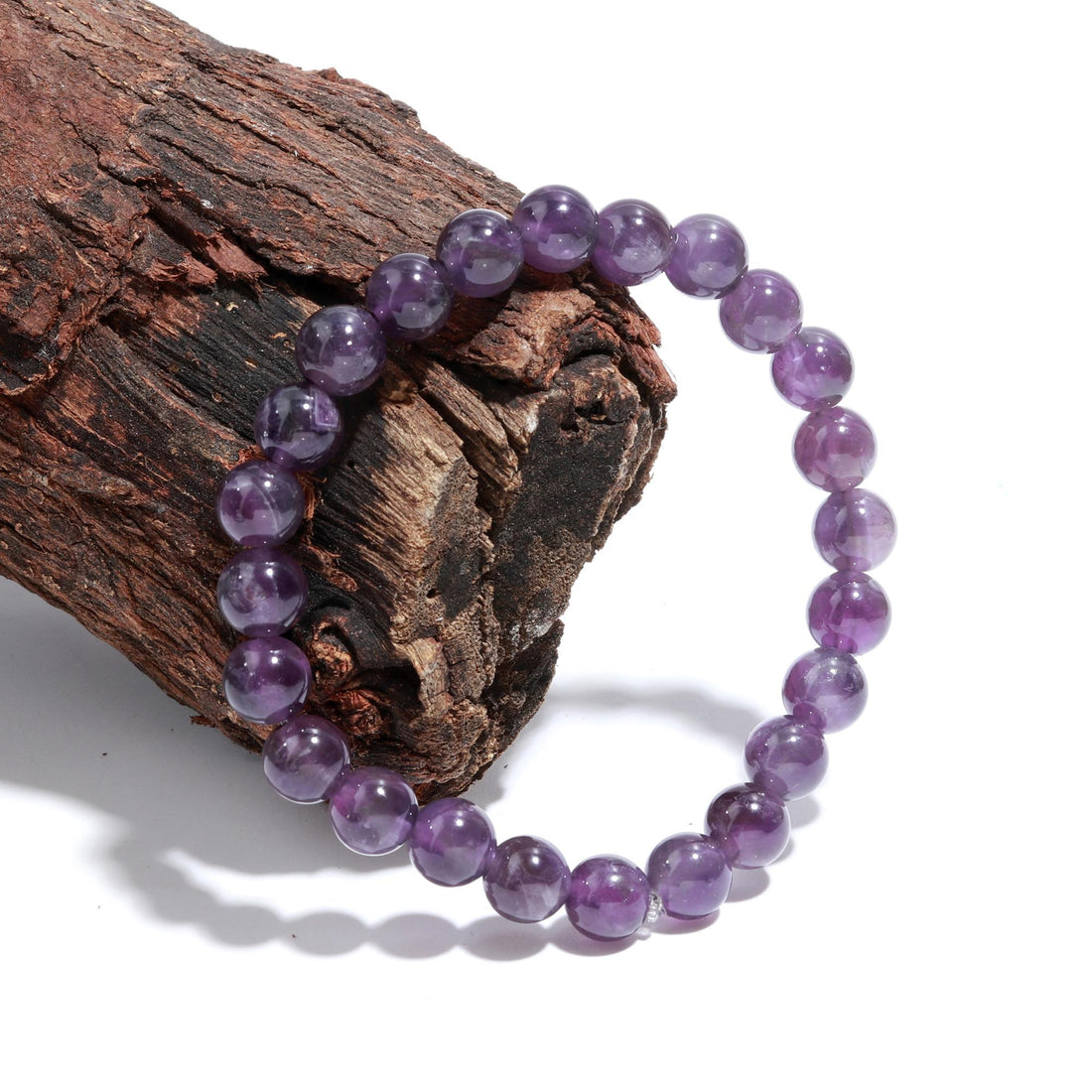 Genuine Amethyst Bracelet For Wisdom- Healing Crystal Bracelet