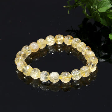 Genuine Citrine Bracelet for Success- Healing Crystal Bracelet