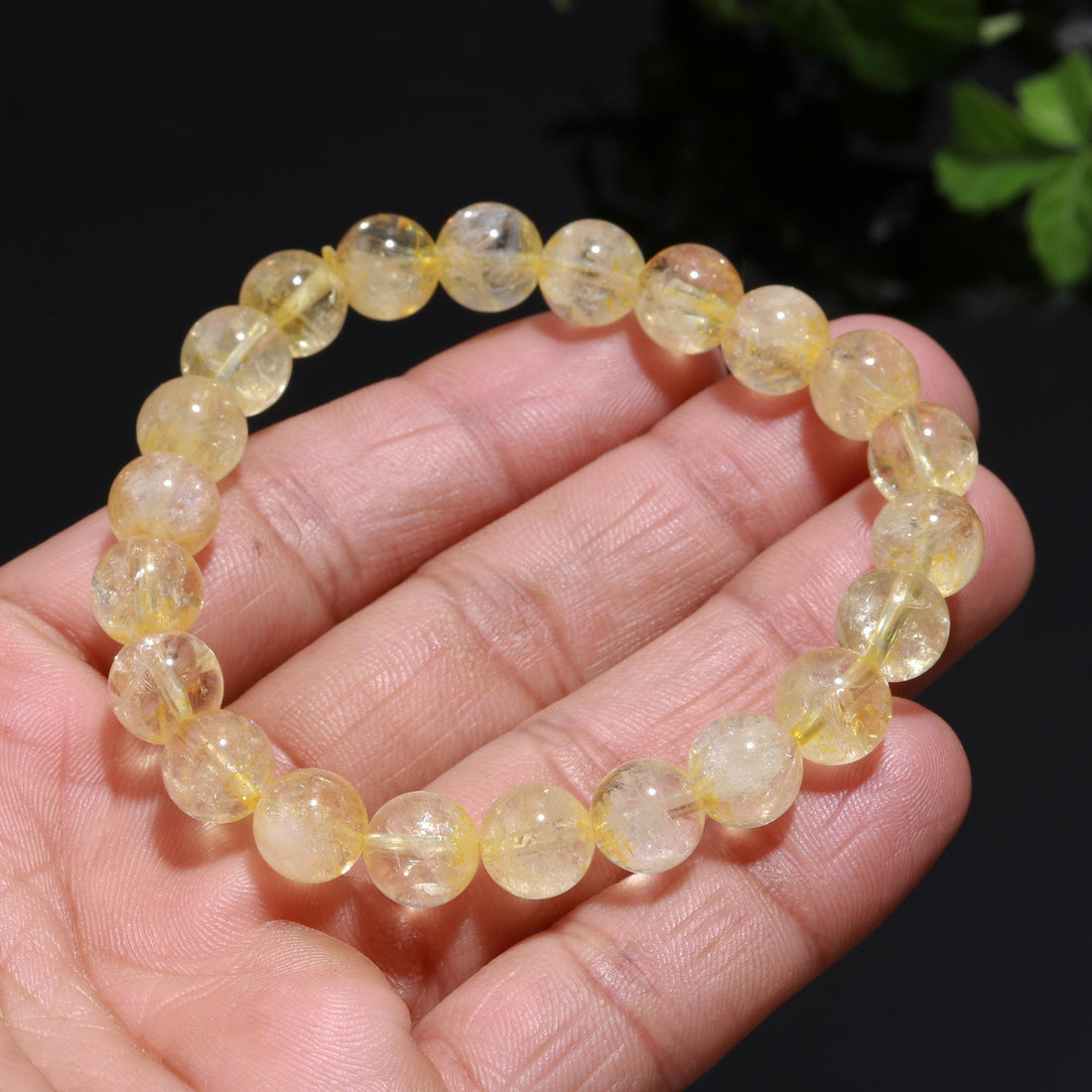 Genuine Citrine Bracelet for Success- Healing Crystal Bracelet