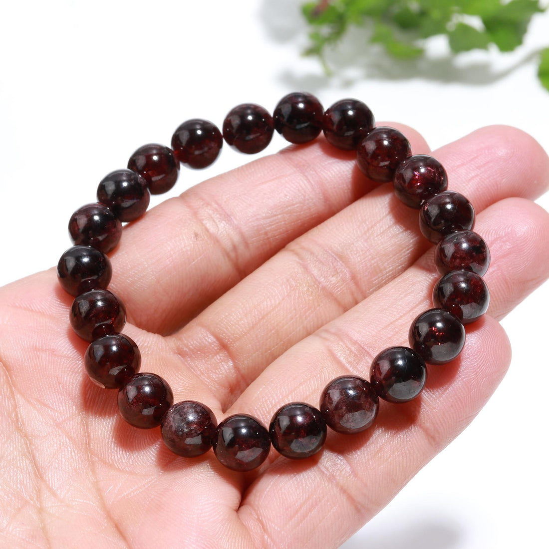 Genuine Garnet Bracelet- Healing Crystal Bracelet