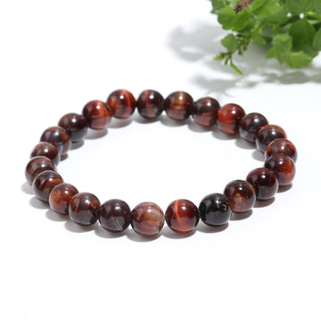 Red Tiger Eye Bracelet For Enhancing Confidence and Self-esteem