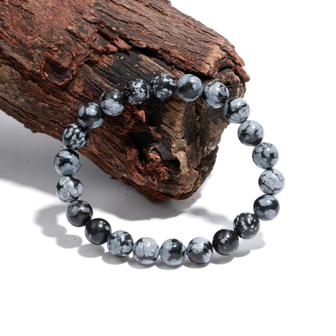 Snow Flake Obsidian Bracelet For Balances Mind, Body and Soul