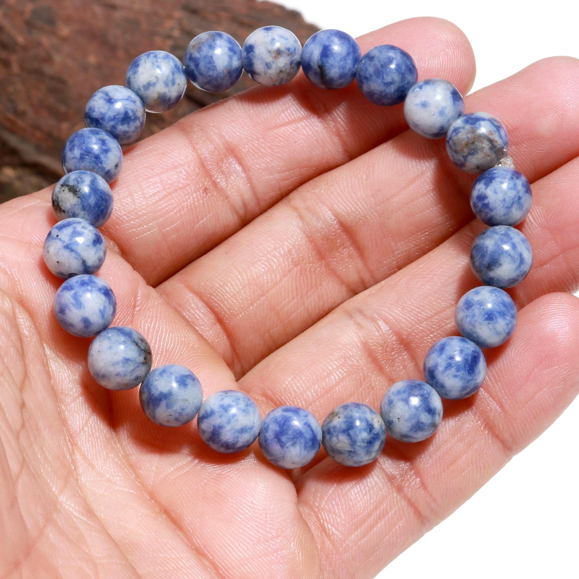 Sodalite Bracelet-Healing Crystal Bracelet