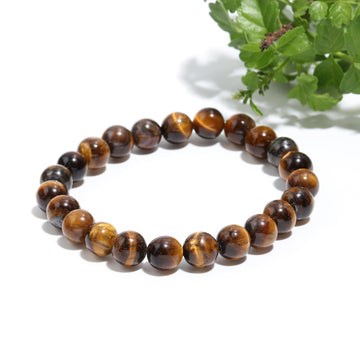Genuine Tiger Eye Bracelet For Focus and Strength