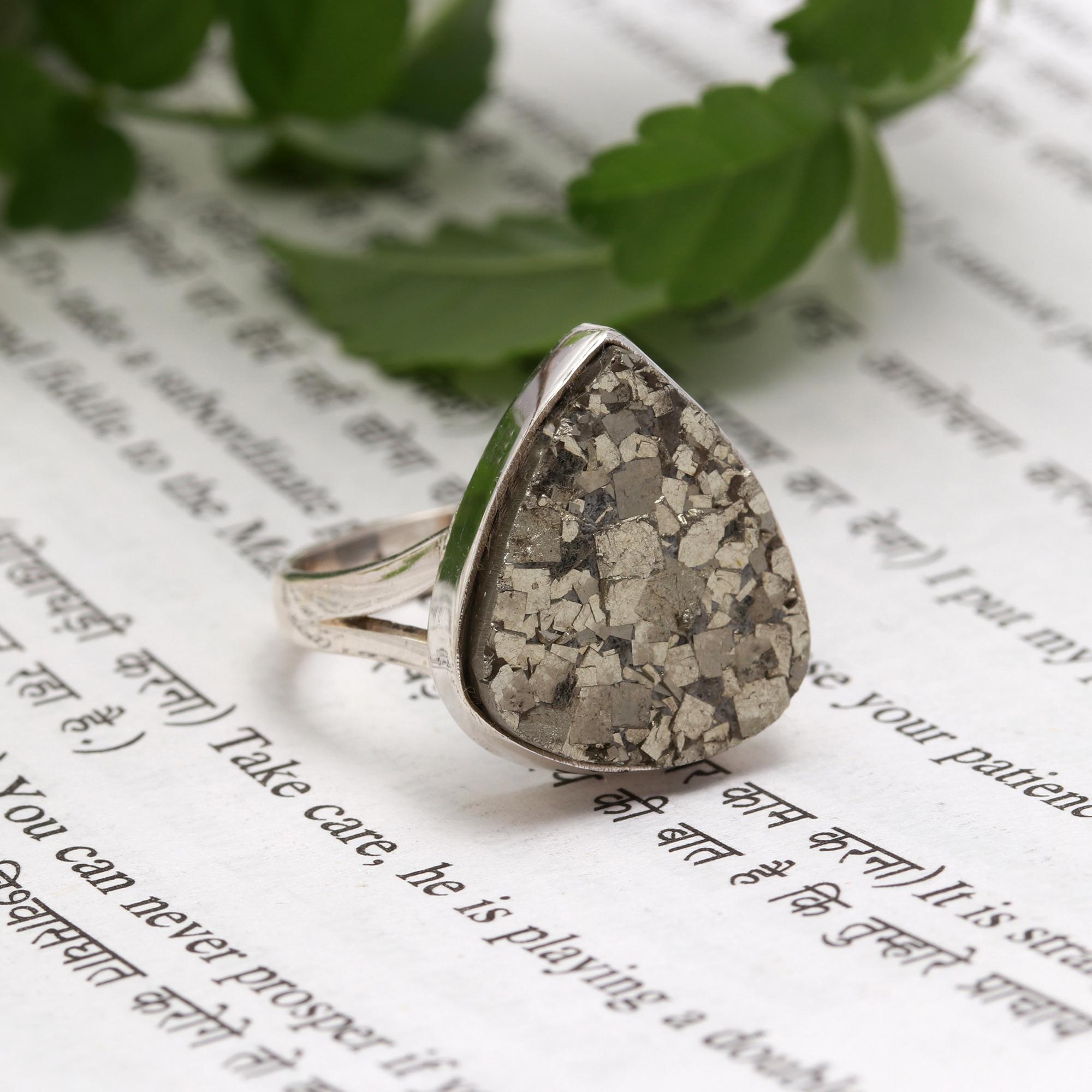 Pyrite Ring | Sz 6 – CIVAL Collective